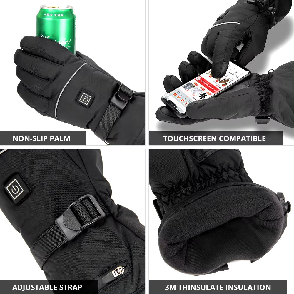 WarmTouch™ Pro - Guantes Calefactables, Táctiles e Impermeables